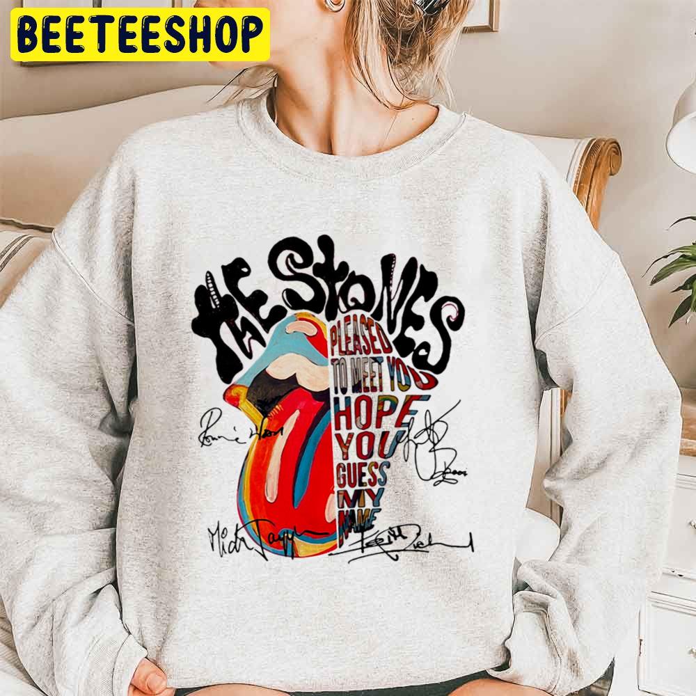 The Stones Logo Signature Trending Unisex Sweatshirt