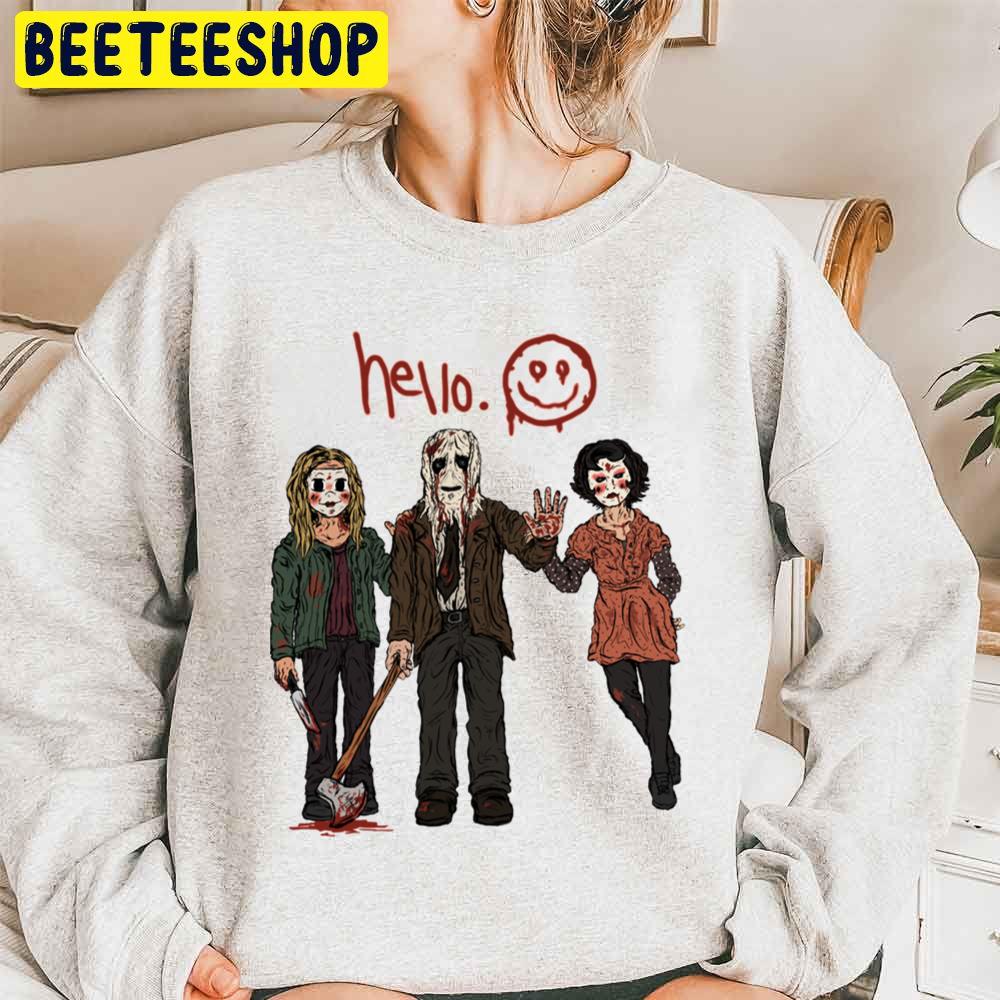 The Strangers Hello Friendly Wave Unisex Sweatshirt