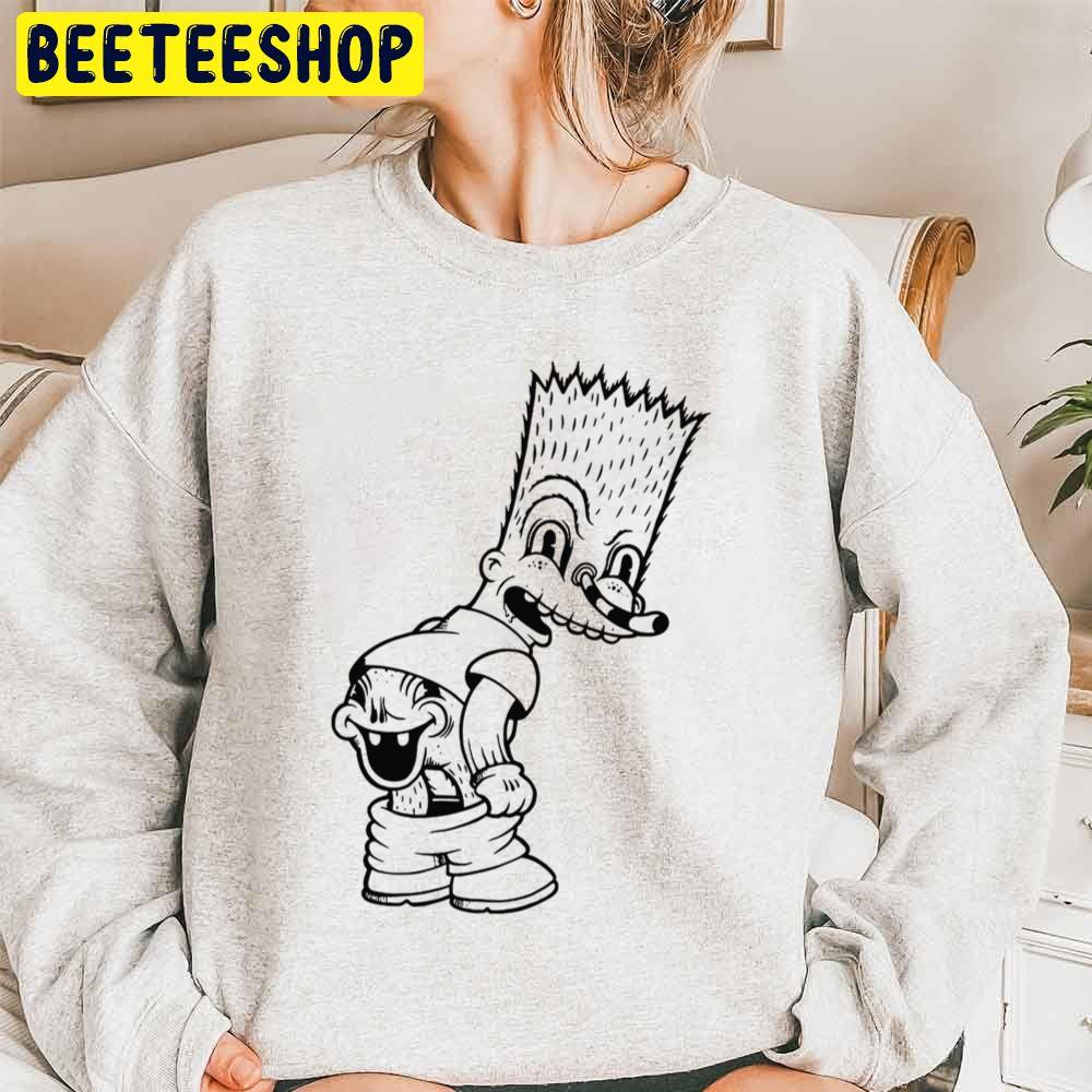 The Sweetest Bat Simpson Horror Street Unisex Sweatshirt