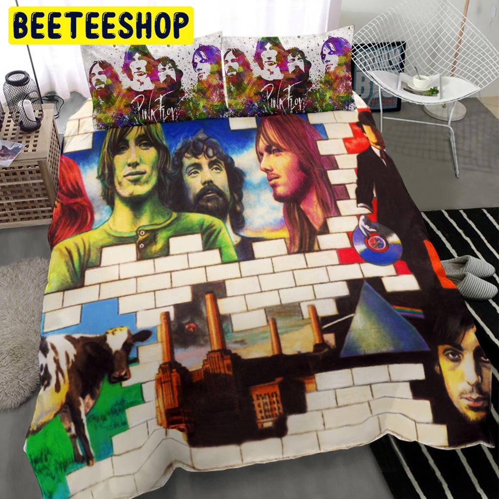 The Wall Pink Floyd Rock Band Bedding Set