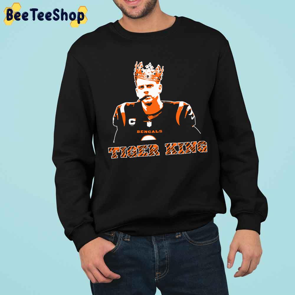 Tiger King Joe Burrow Orange Trending Unisex Sweatshirt