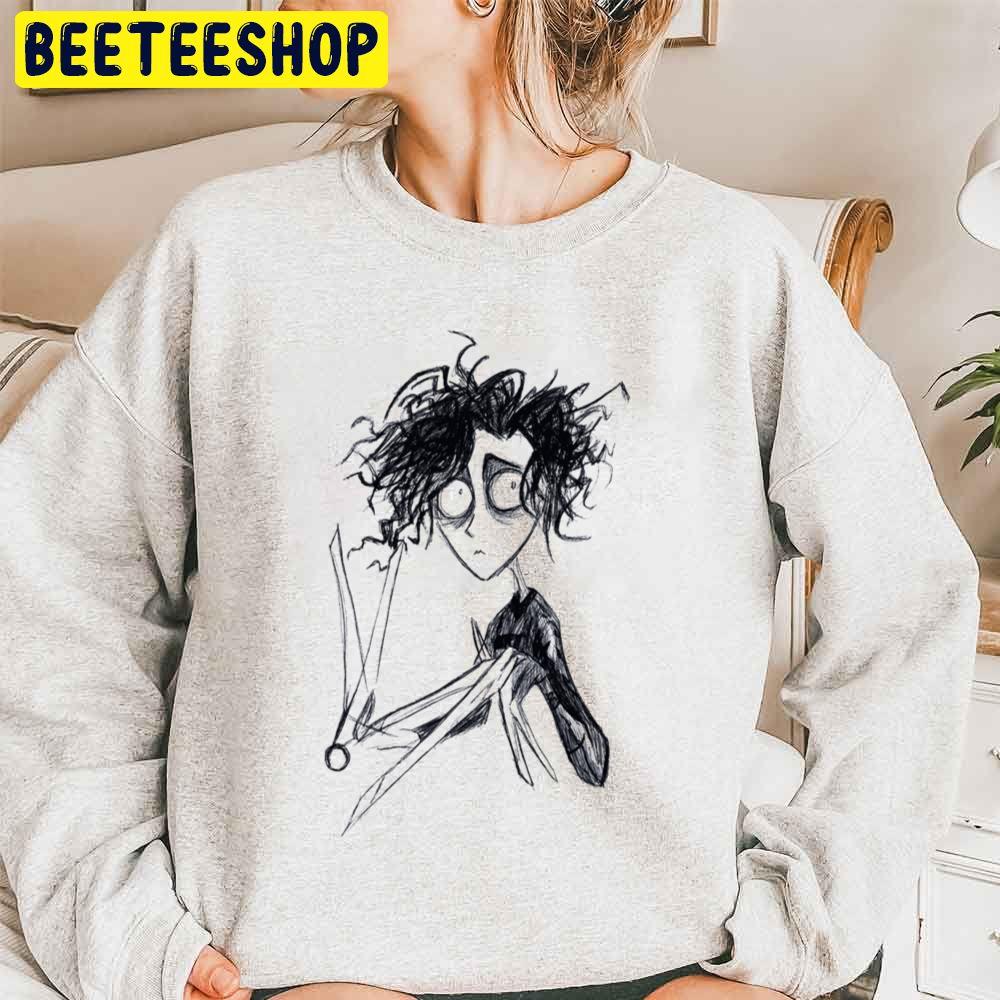 Tim Burton Edward Scissorhands Unisex Sweatshirt