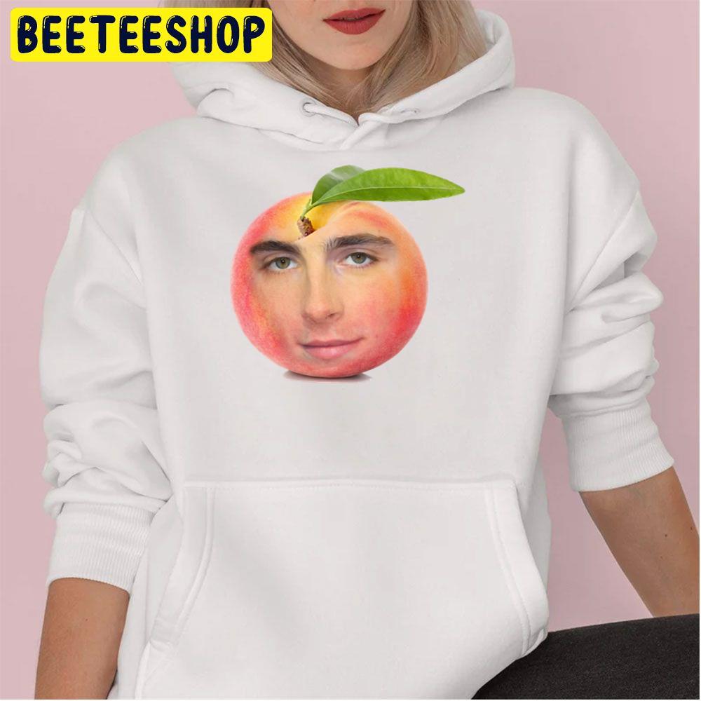 Timothée Chalamet Peach Design Trending Unisex Hoodie