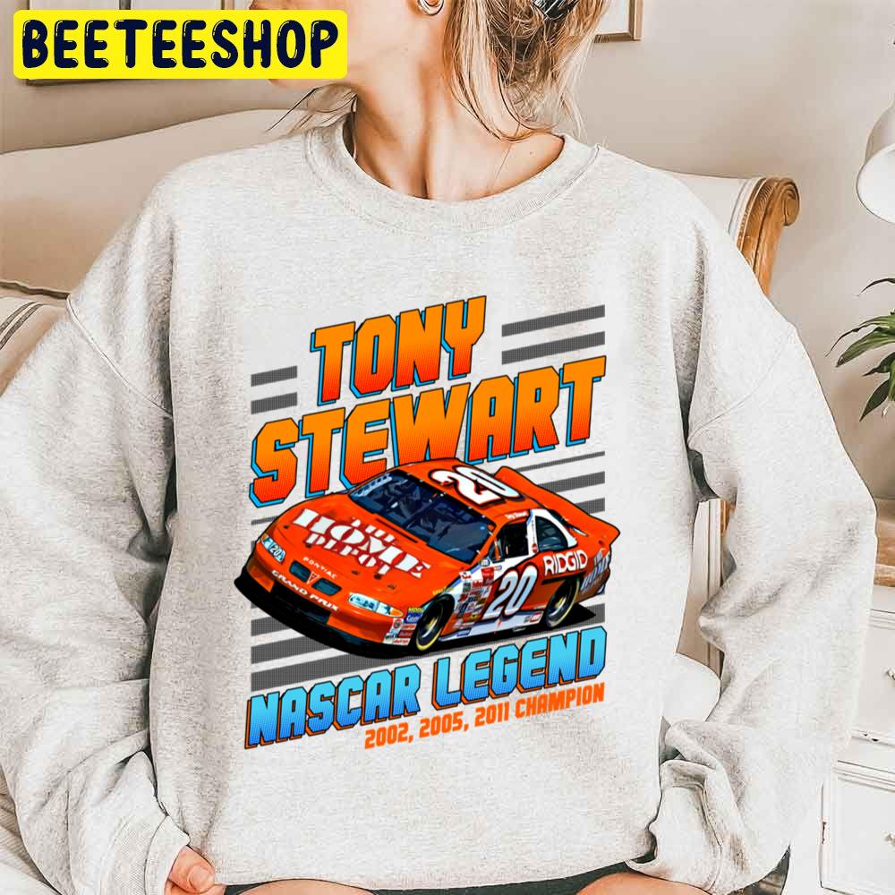 Tony Stewart Nascar Champion 2002 2005 2011 Racing Trending Unisex Sweatshirt