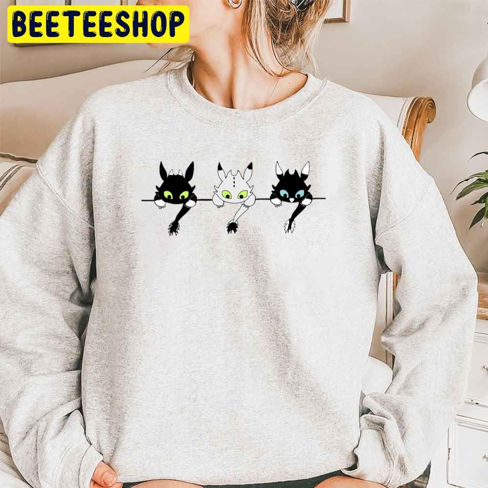 Toothless Babies How To Train Your Dragon Trending Unisex Sweatshirt