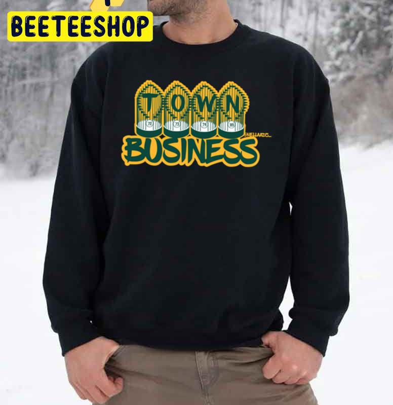 Town Business Oakland Athletics Baseball Trending Unisex Sweatshirt