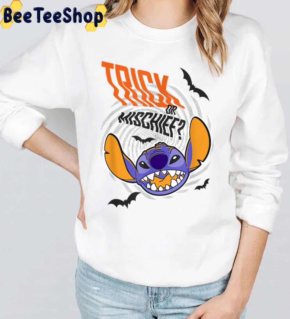 Trick Or Mischief Stitch Halloween Trending Unisex Sweatshirt