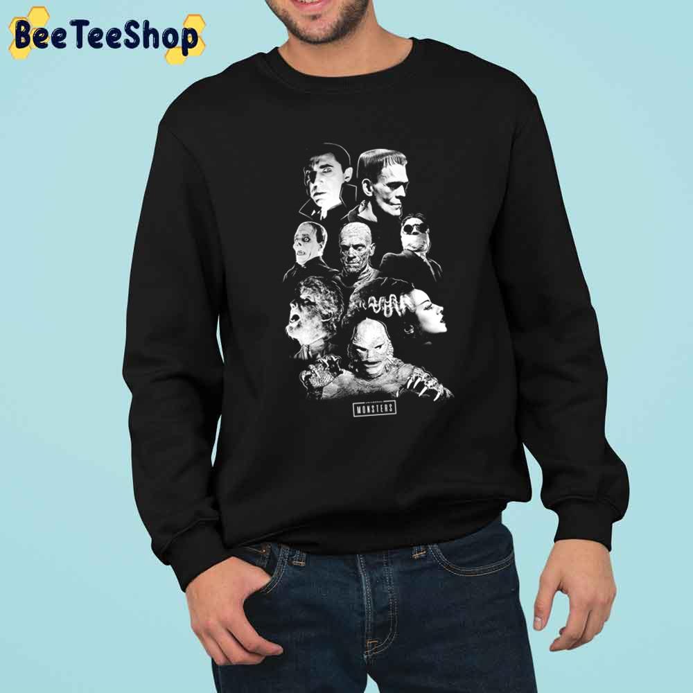 Universal Studios Monsters Halloween Unisex Sweatshirt