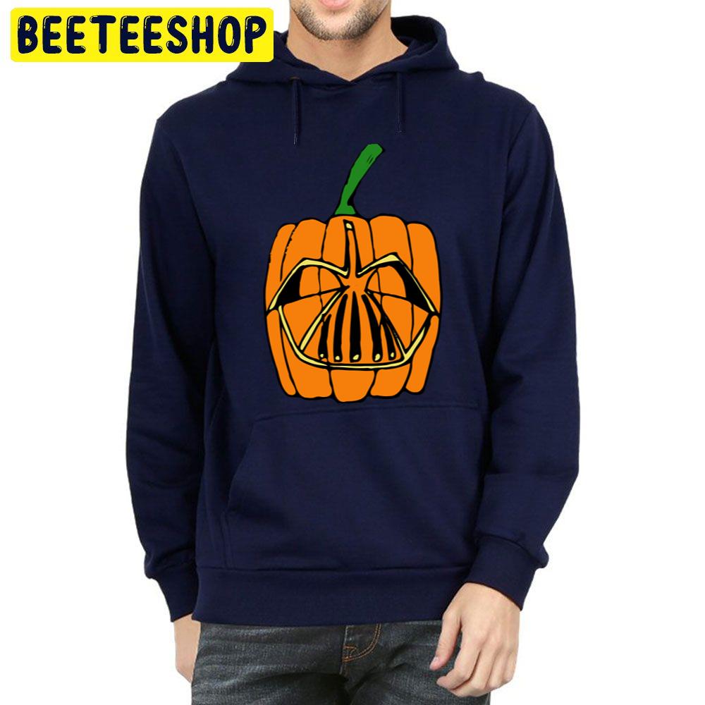 Vader Pumpkin Face Halloween Unisex Hoodie