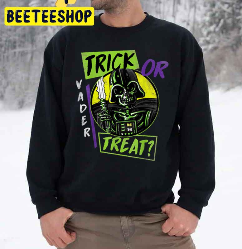 Vader Trick Or Treat Halloween Unisex Sweatshirt