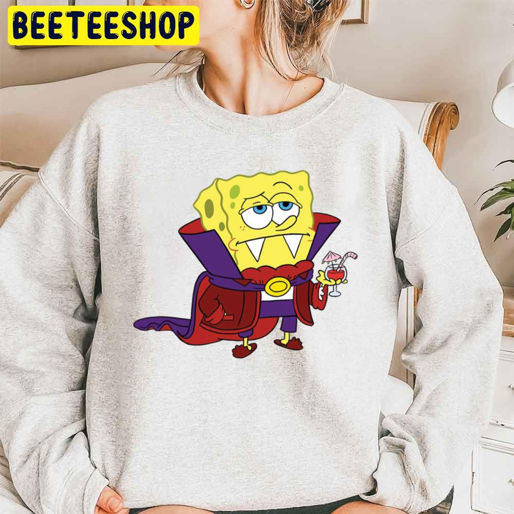 Vampier Spongebob Halloween Unisex Sweatshirt