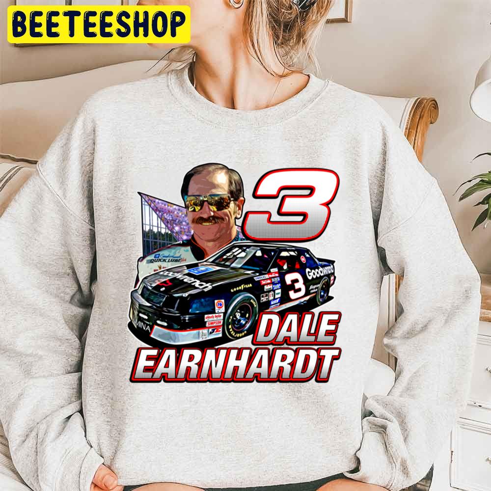 Vintage Dale Earnhardt Nascar Legend Number 3 Racing Trending Unisex Sweatshirt