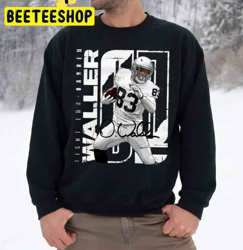 Vintage Darren Waller Signature Football Player Trending Unisex Sweatshirt