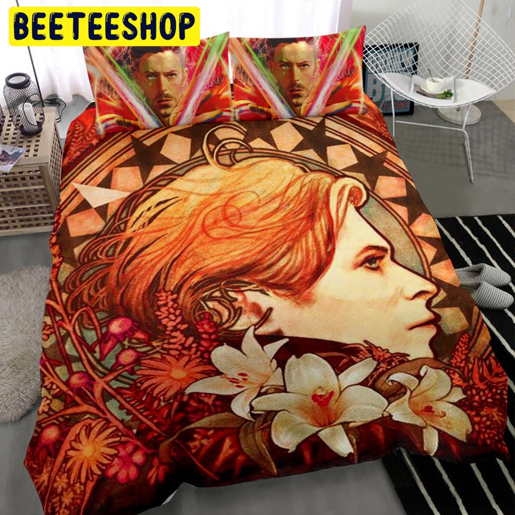 Vintage David Bowie Bedding Set