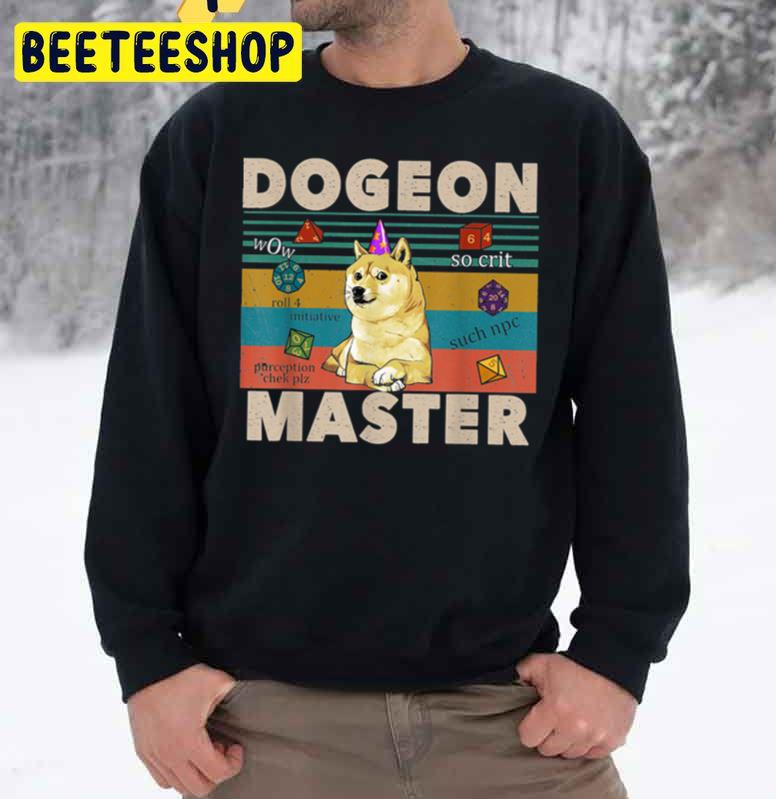 Vintage Dogeon Master Halloween Trending Unisex Sweatshirt