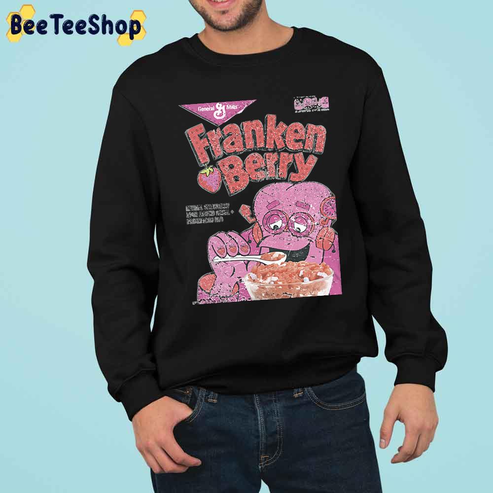 Vintage Franken Berry Distressed Vintage Halloween Trending Unisex Sweatshirt