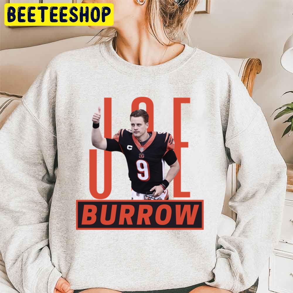 Vintage Joe Burrow Football Player Trending Unisex Sweatshirt