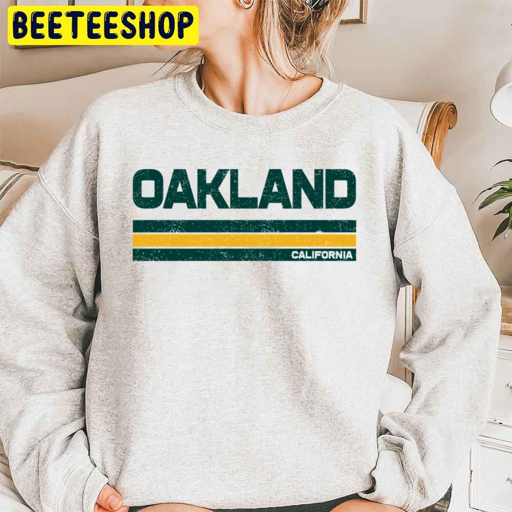 Vintage Retro Oakland Athletics Baseball Trending Unisex Sweatshirt