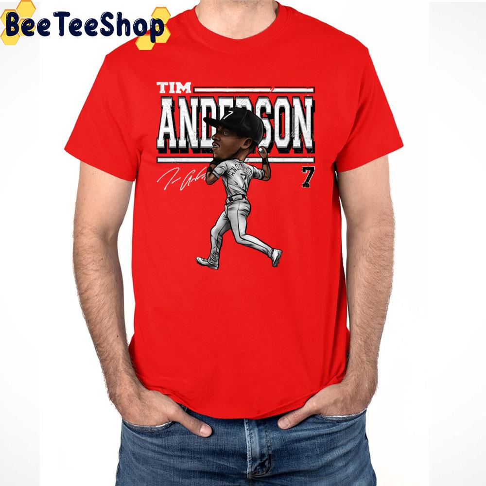 Vintage Tim Anderson Gifts Idea Chicago White Sox Baseball Trending Unisex T-Shirt