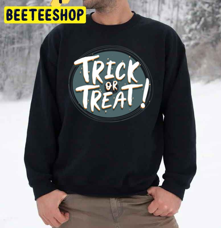 Vintage Trick Or Treat Happy Halloween Unisex Sweatshirt