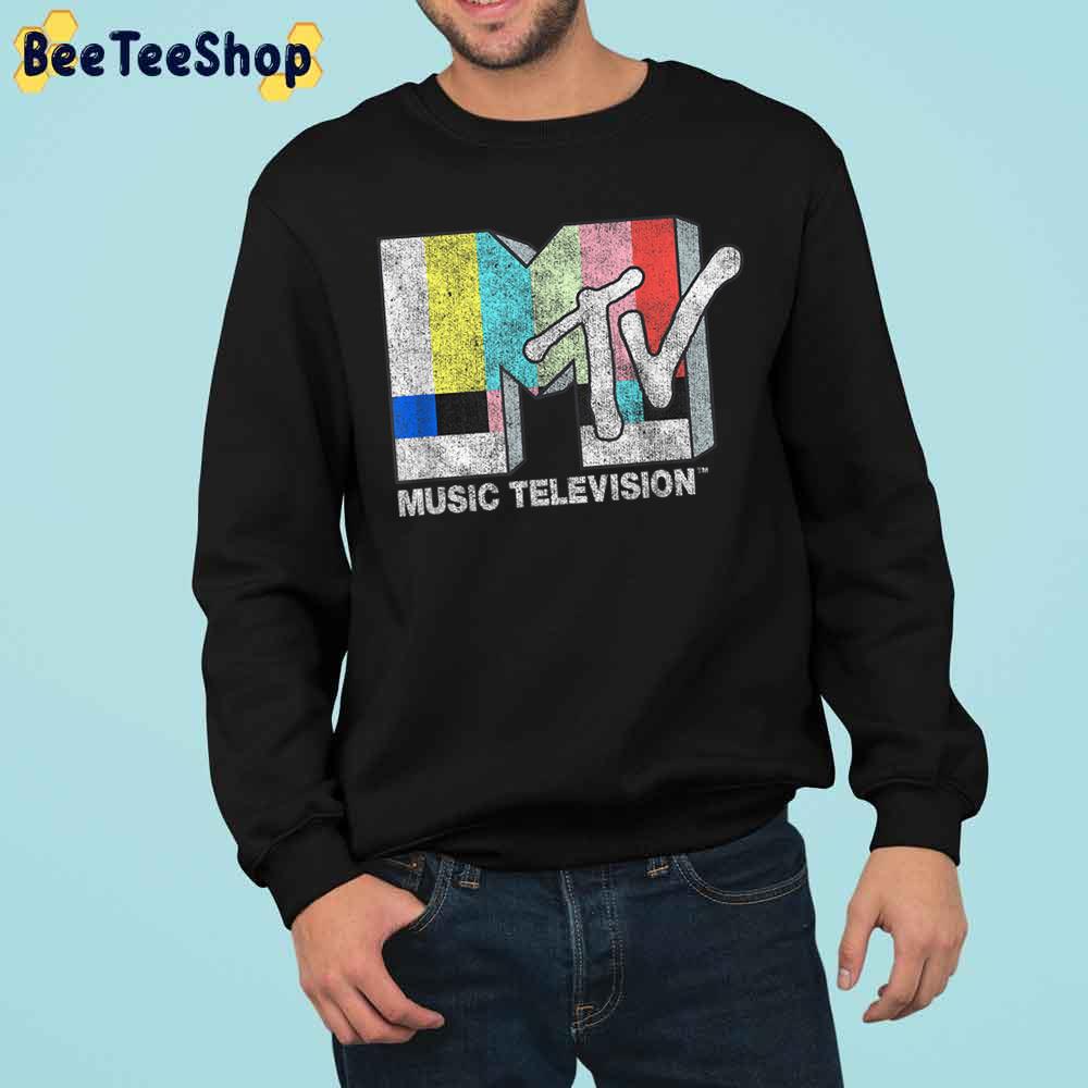 Vintage Tv Signal Music Television Logo Trending Unisex Sweatshirt