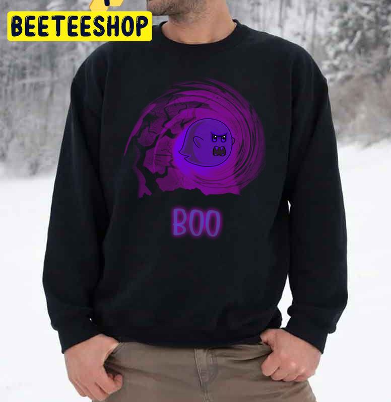 Violet Halloween Boo Trending Unisex Sweatshirt