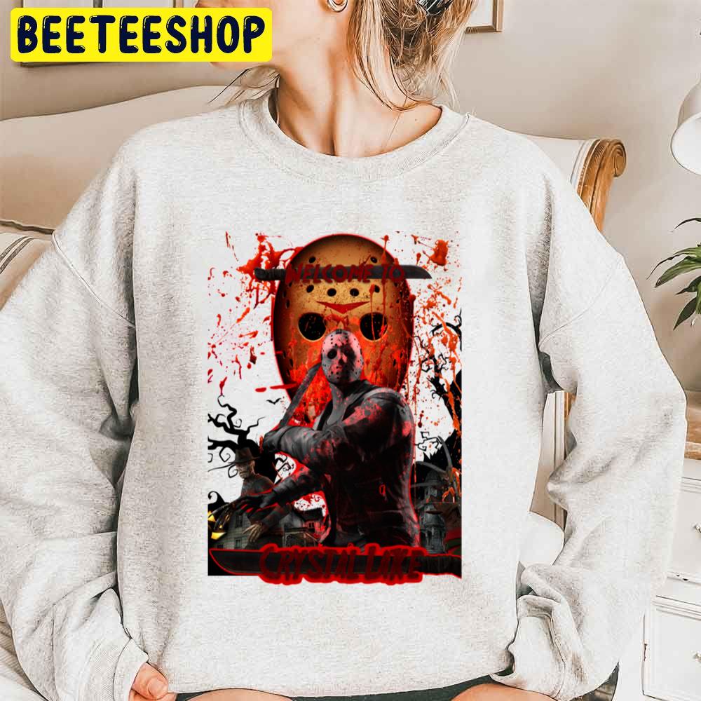 Welcome To Crystal Lake Jason Halloween Trending Unisex Sweatshirt