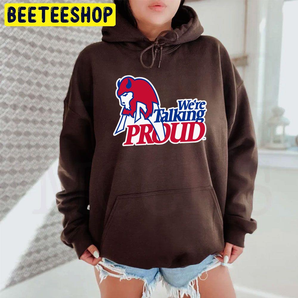 Josh Allen Buffalo Bills Hockey Style Pullover Hoodie