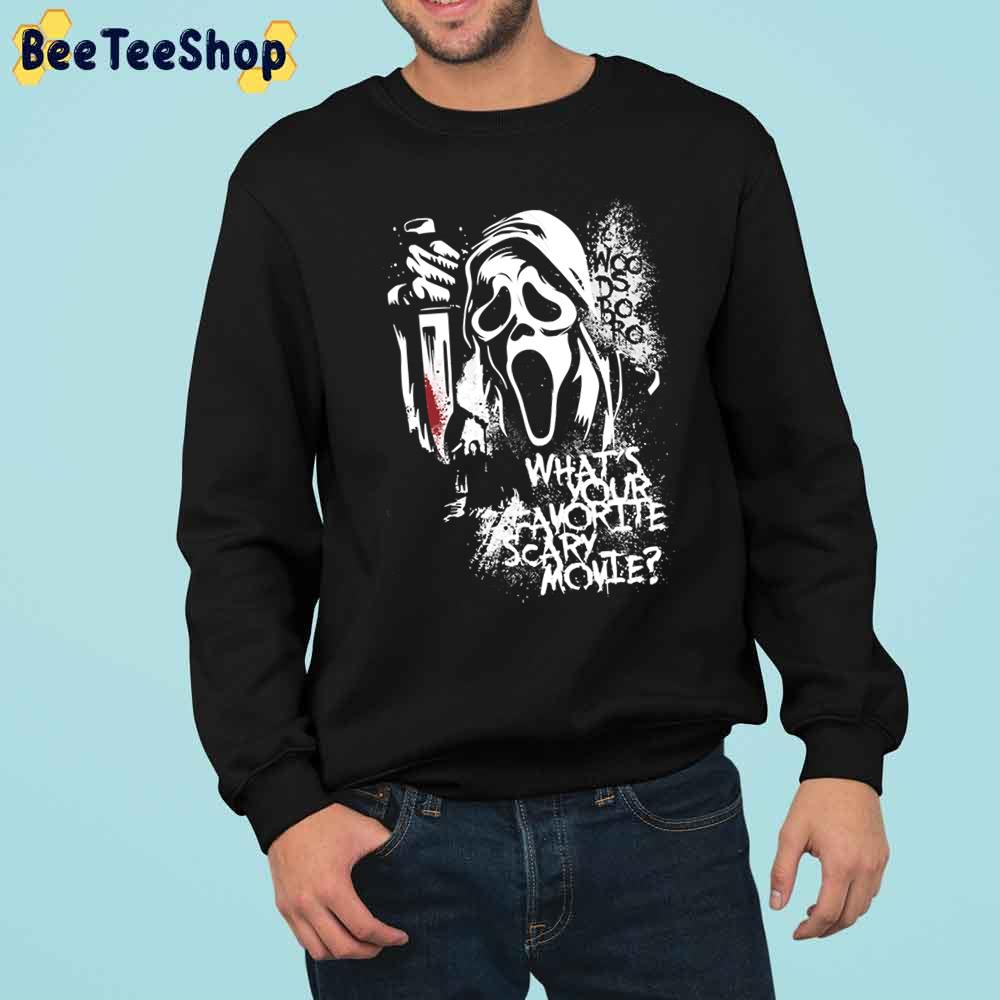 What’s Your Favorite Scary Movie Ghostface Halloween Unisex Sweatshirt