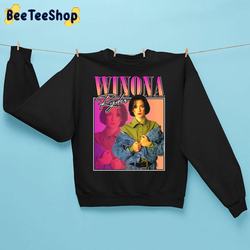 Winona Ryder Vintage Unisex Sweatshirt