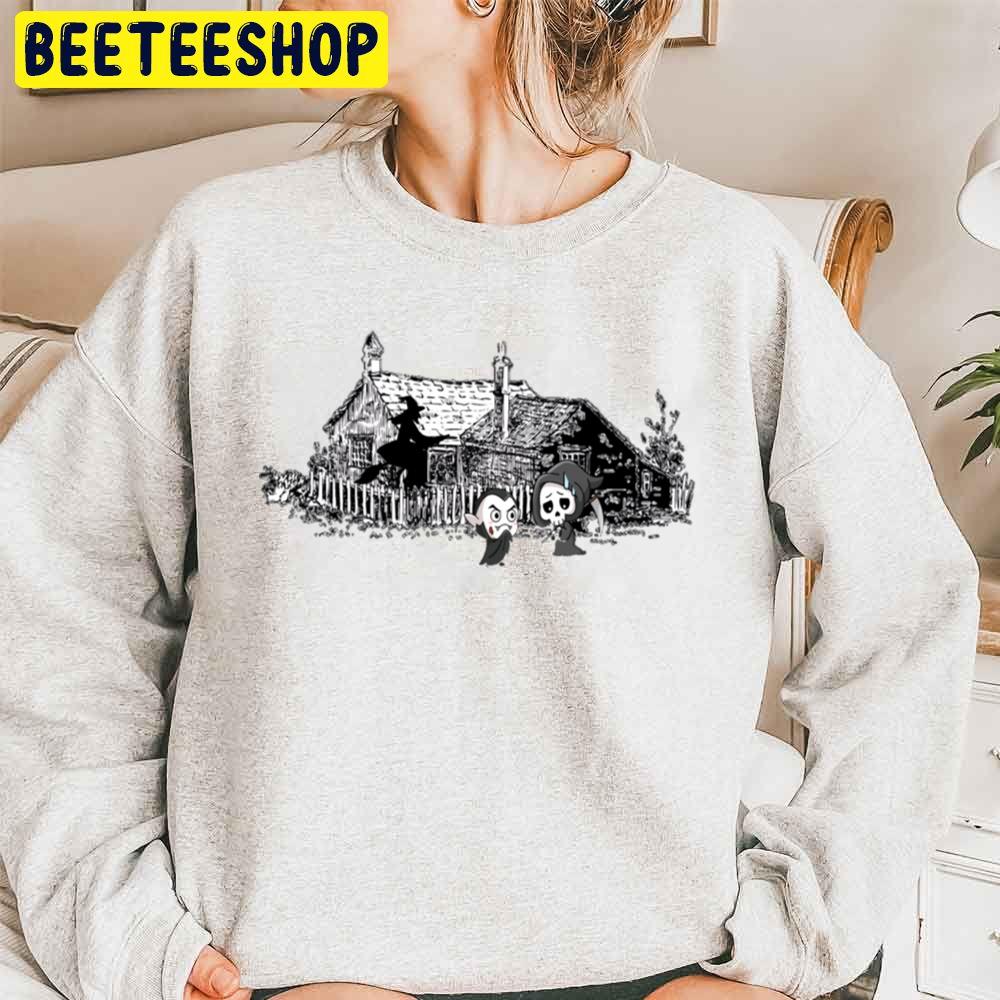 Witch Vampier And Dead Halloween Unisex Sweatshirt