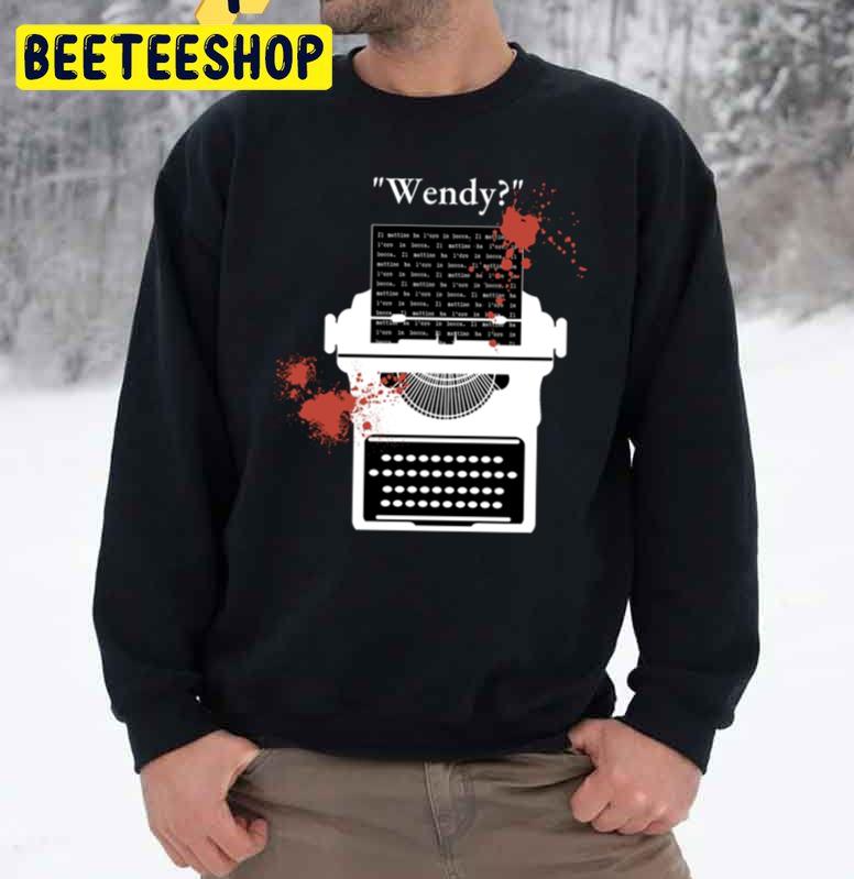 Wnedy Stephen King’s Shining Clear Design Italian Version Graphic Halloween Trending Unisex Sweatshirt