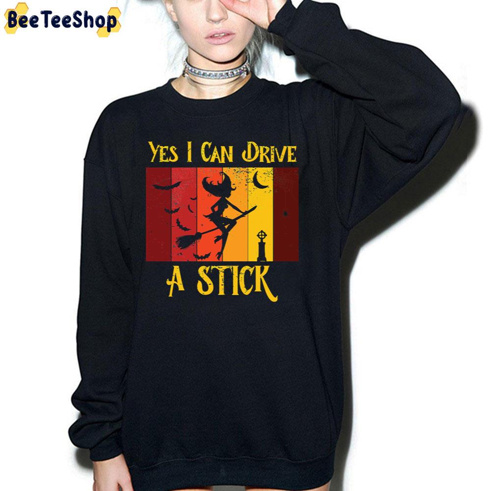 Yes I Can Drive A Stick Vintage Style Trending Unisex Sweatshirt