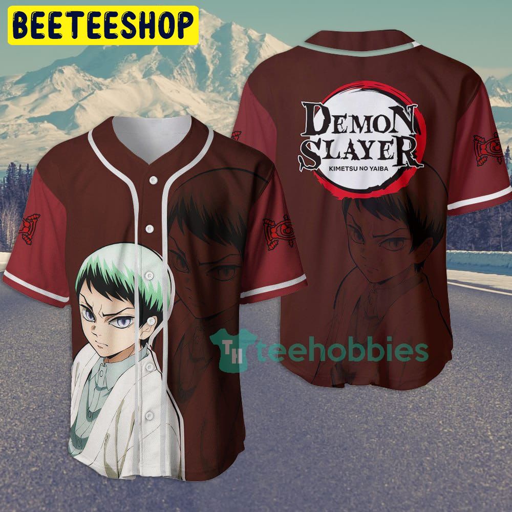Yushiro Custom Kimetsu Anime Demon Slayer Trending Jersey Baseball For Fans