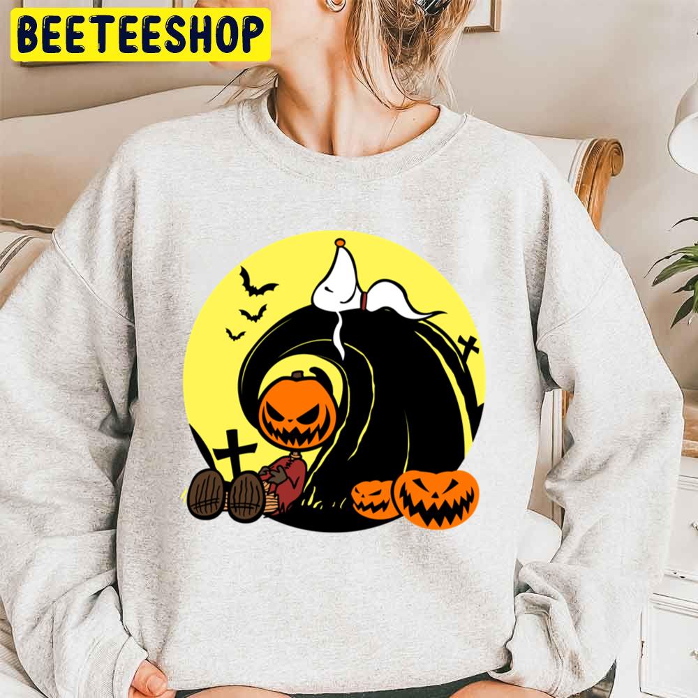 Zero And Friends Halloween Unisex Sweatshirt