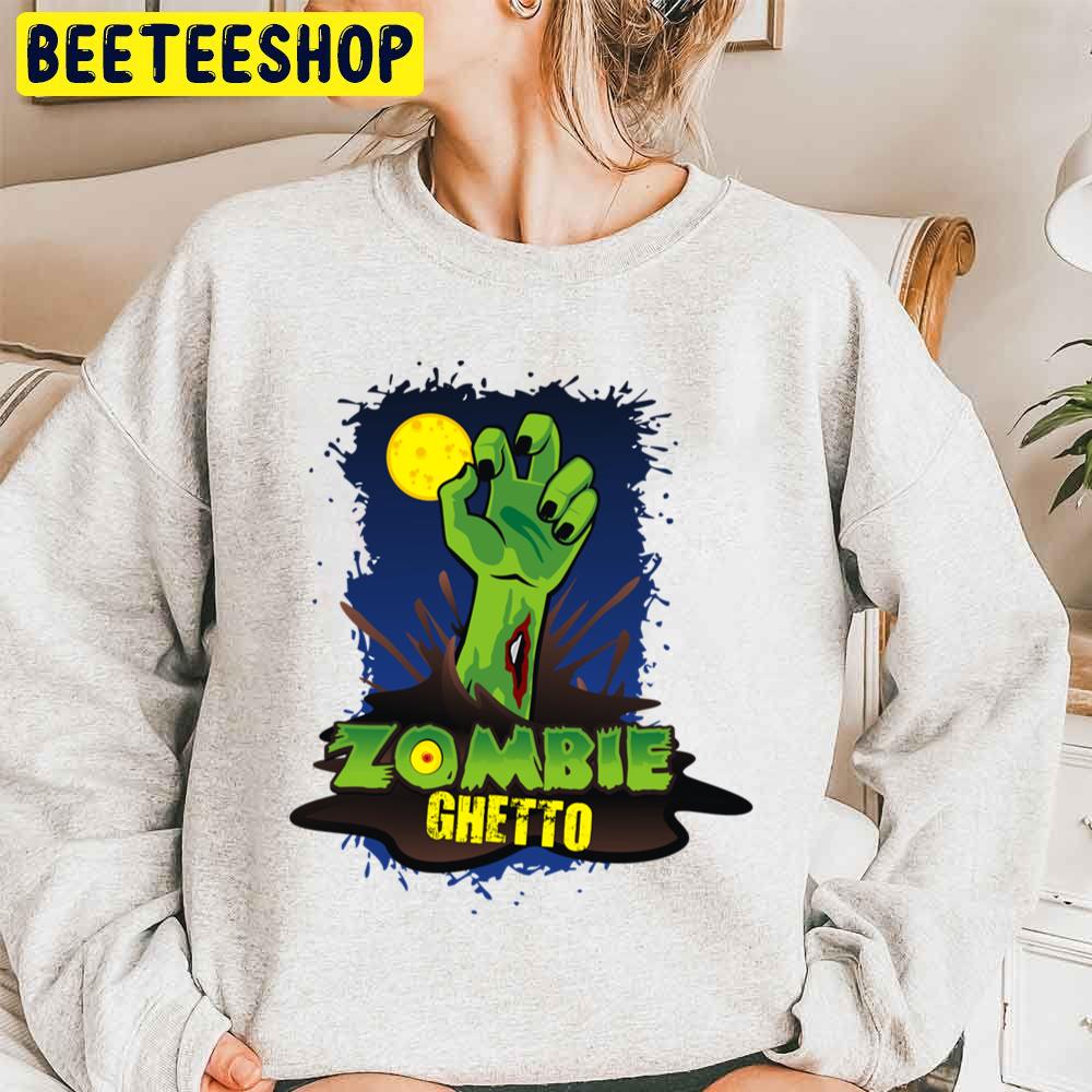 Zombie Ghetto Halloween Unisex Sweatshirt