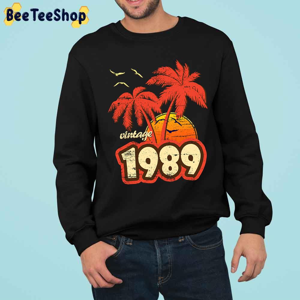 1989 Vintage Sunset Trending Unisex Sweatshirt