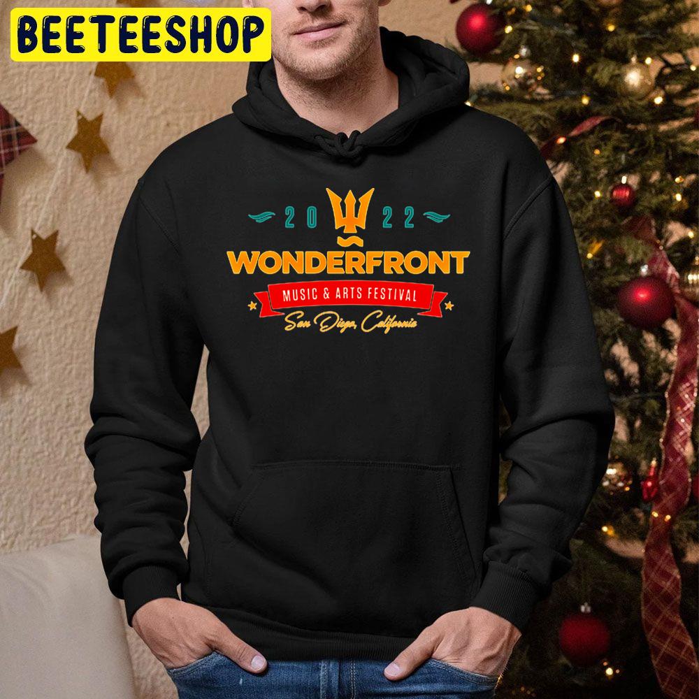 2022 Wonderfront Music And Arts Festival San Diego Trending Unisex Hoodie