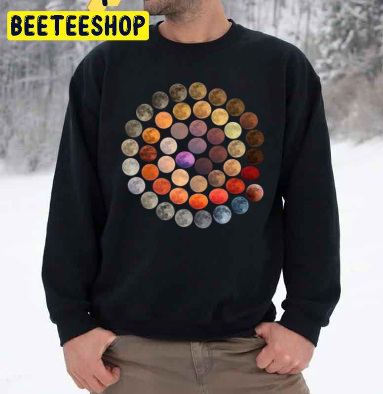 48 Colours Of The Moon Trending Unisex Sweatshirt