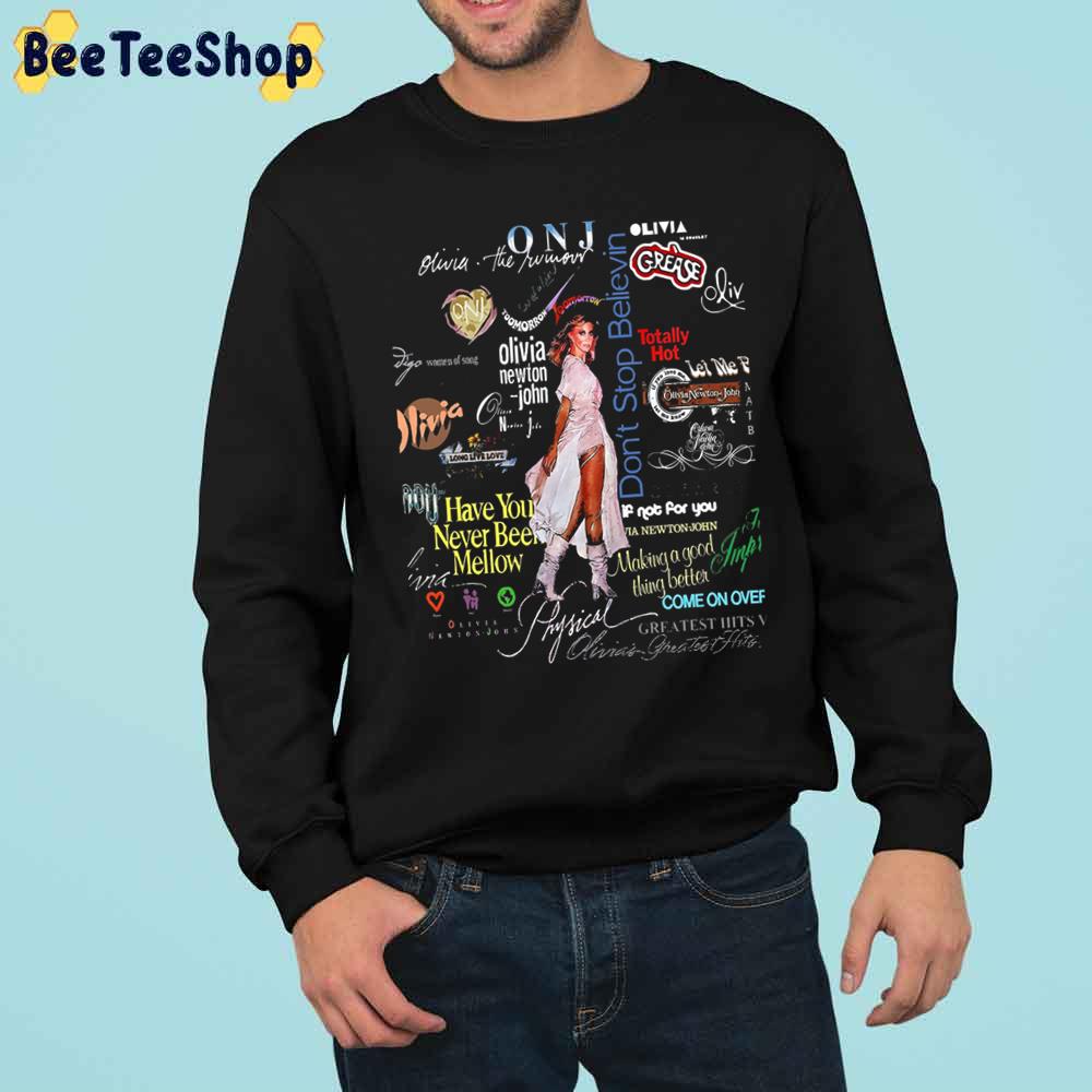 80’s Art Olivia Newton John Trending Unisex Sweatshirt