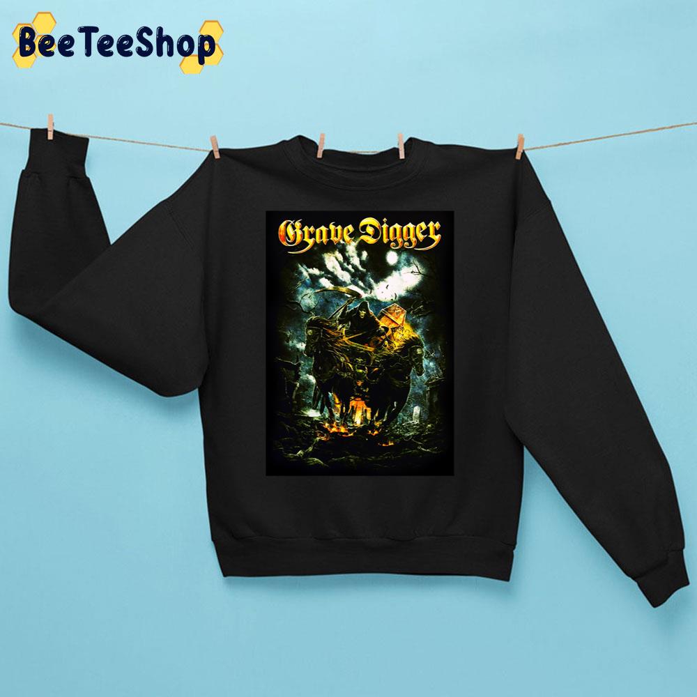 80s Grave Digger Band Cool Trending Unisex Sweatshirt