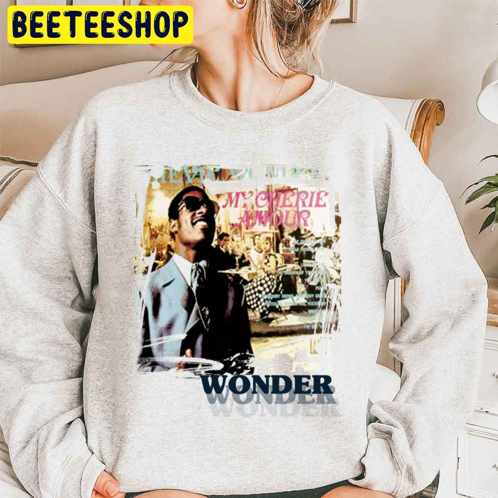 80s Retro Stevie Wonder Trending Unisex Sweatshirt