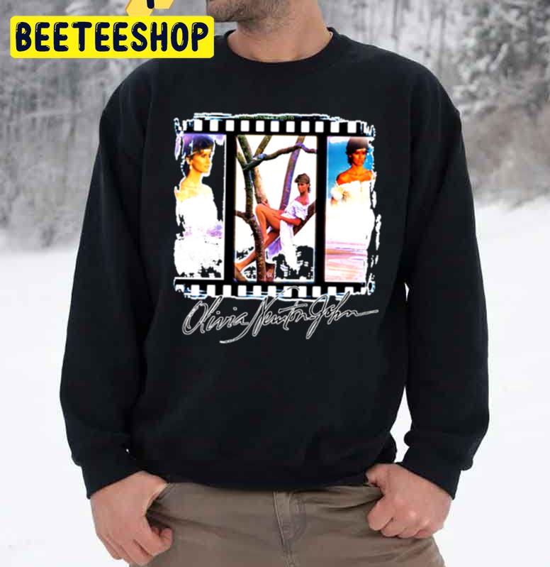 80’s Vintage Olivia Newton Trending Unisex Sweatshirt