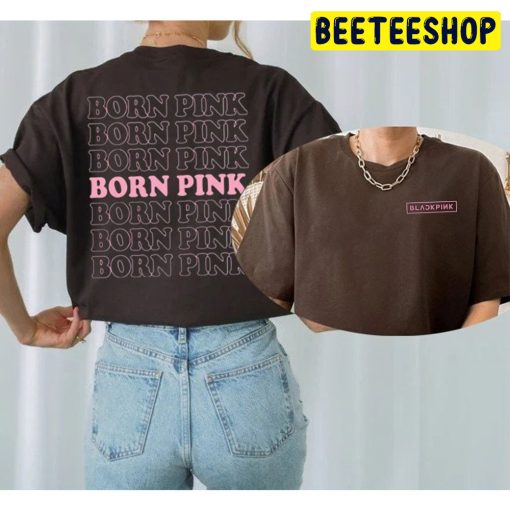 Born Pink BlackPink Kpop Double Sided Trending Unisex Sweatshirt