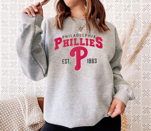 Dancing On Our Own Philadelphia Phillies Est 1883 Baseball 2022 Unisex Sweatshirt