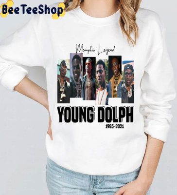 Memphis Legend Young Dolph 1985 2021 Trending Unisex Sweatshirt