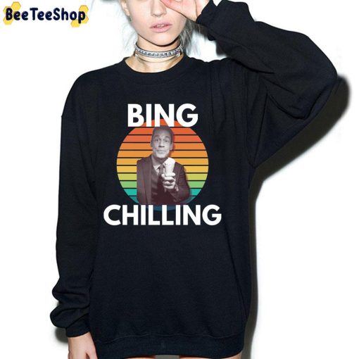 Retro John Xina Ice Cream Bing Chilling Funny Trending Unisex Sweatshirt