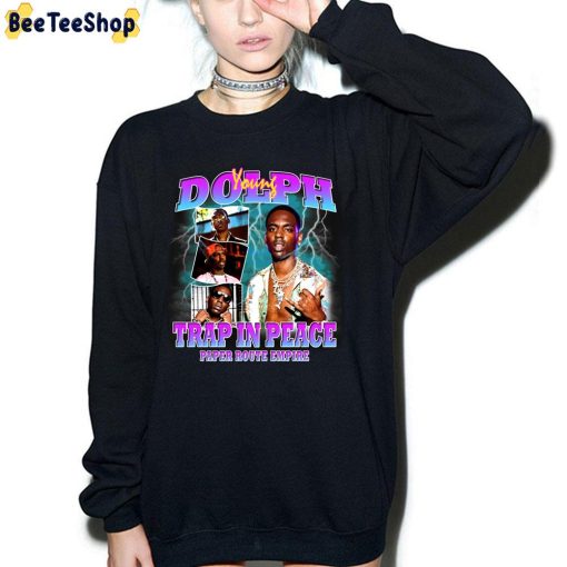 Trap In Peace Paper Route Empire Young Dolph 1985 2021 Trending Unisex Sweatshirt