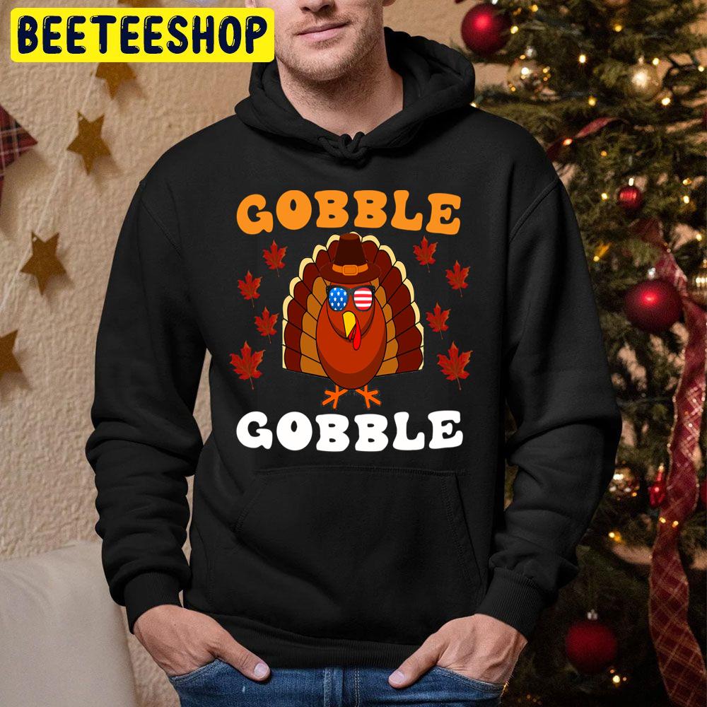 Amazing Gobble Thanksgiving Turkey Day Trending Unisex Hoodie