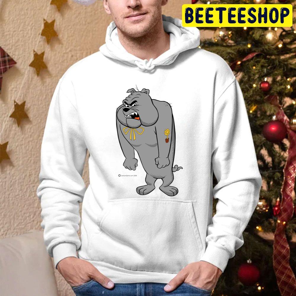 Angry Bulldog Cartoon Trending Unisex Hoodie